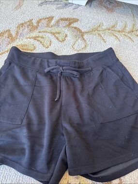 GAIAM Black Athletic Drawstring Shorts